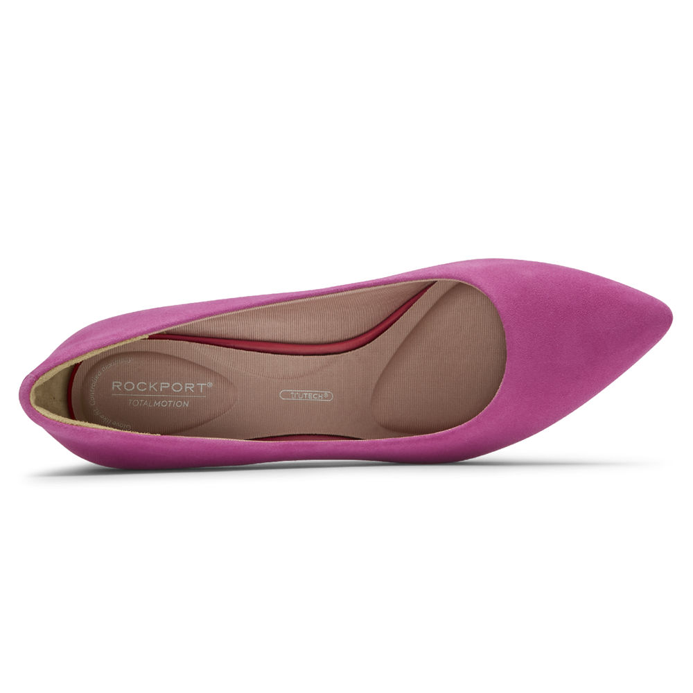 Rockport Heels For Womens Pink - Total Motion Sheehan - QE4591760